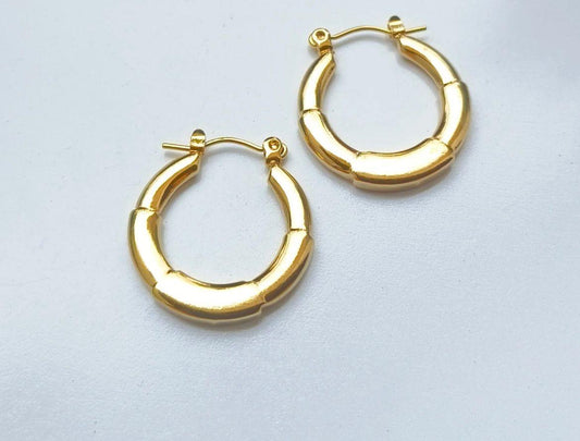 Aureline Gold-Tone Segmented Chunky
